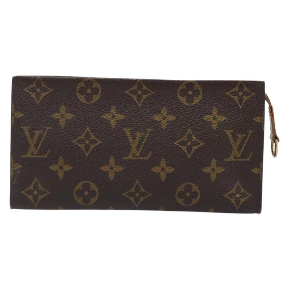 Louis Vuitton Monogram Bucket GM Accessory Pouch Brown